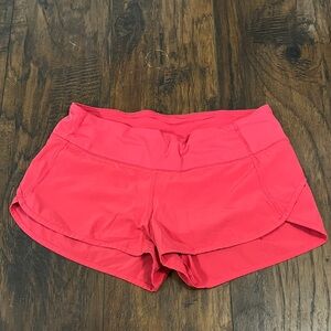 lululemon athletica Women's Coral Athletic Shorts
